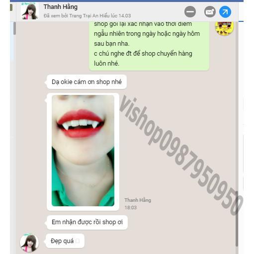 (bán rẻ)răng nanh răng khểnh giả sứ