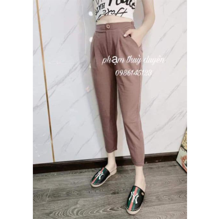 Quần đũi baggy khuy cao cấp