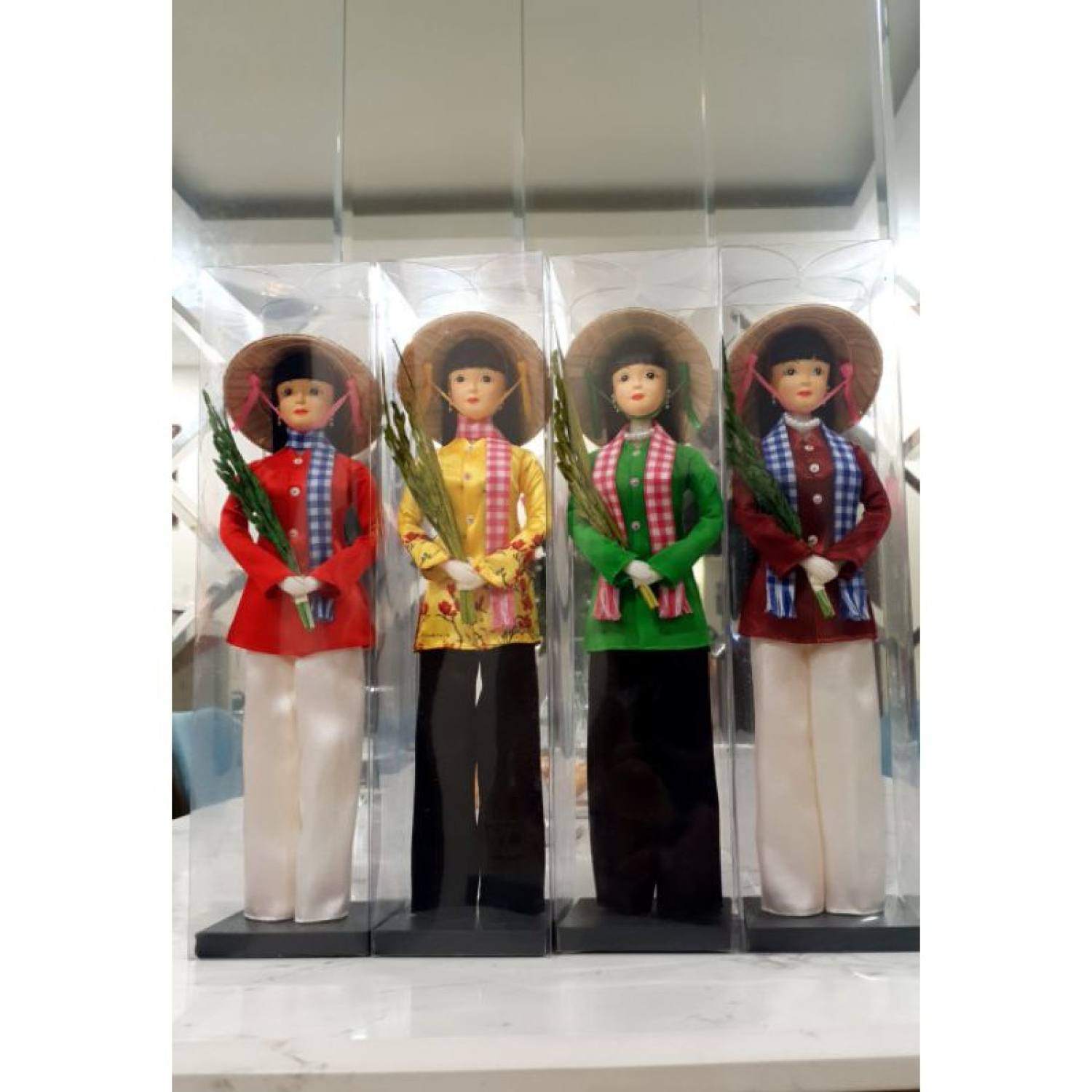 Búp bê áo bà ba Việt Nam (28cm x 8cm x 8cm)