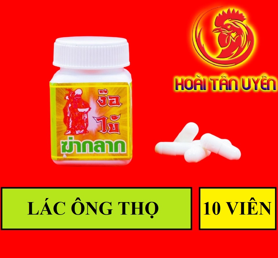 MỐC LÁC ÔNG THỌ 1 HỘP 10 VIÊN cho gà đá