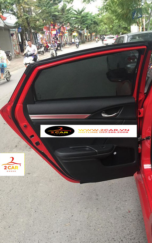 Rèm che nắng nam châm xe honda civic 2017-2021