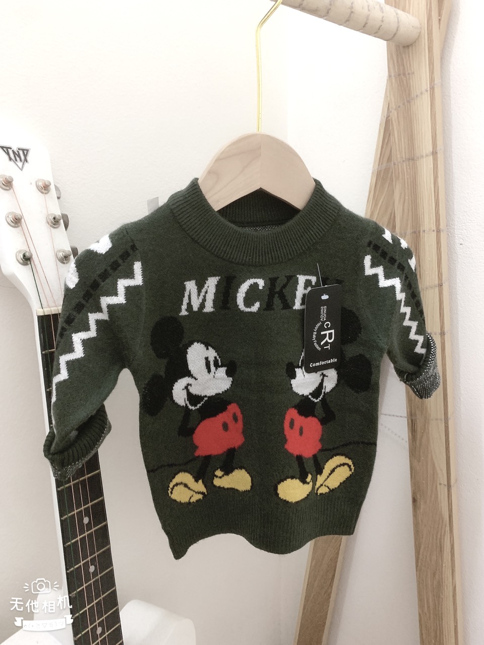Áo Len Mickey cho Bé chất mềm, đẹp, ấm (9-17kg)