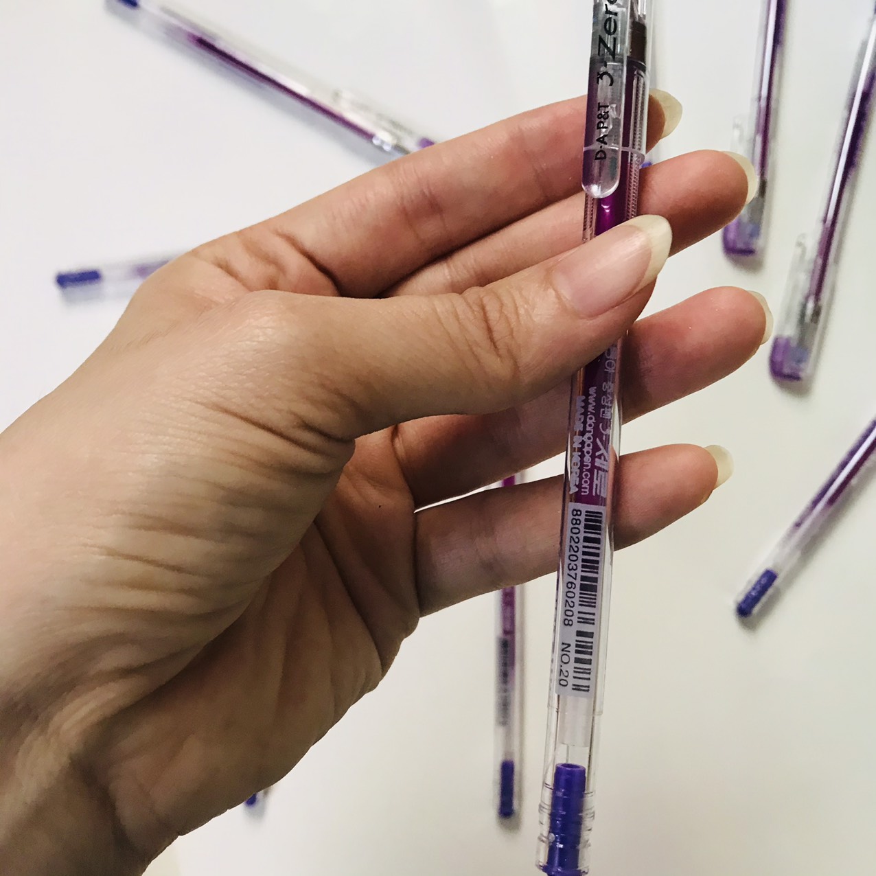 [HCM]Hộp 12 cây bút gel 3-Zero (D.A P&T)