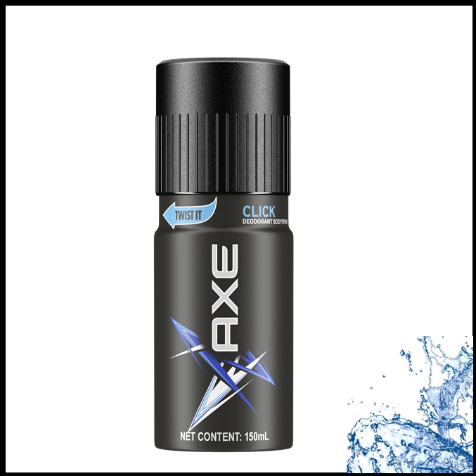 Xịt khử mùi toàn thân AXE Click 150ml