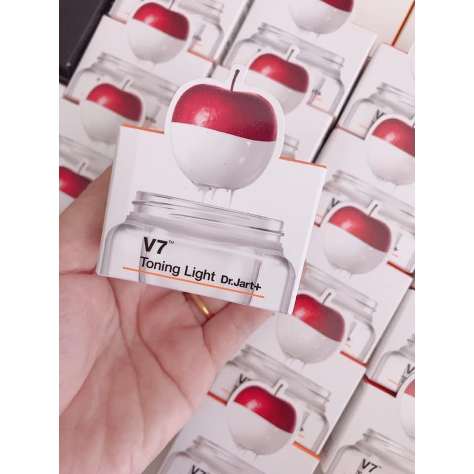 KEM DƯỠNG DA V7 TONING LIGHT DR.JART mini 15ml giúp da trắng đẹp,lên tông.