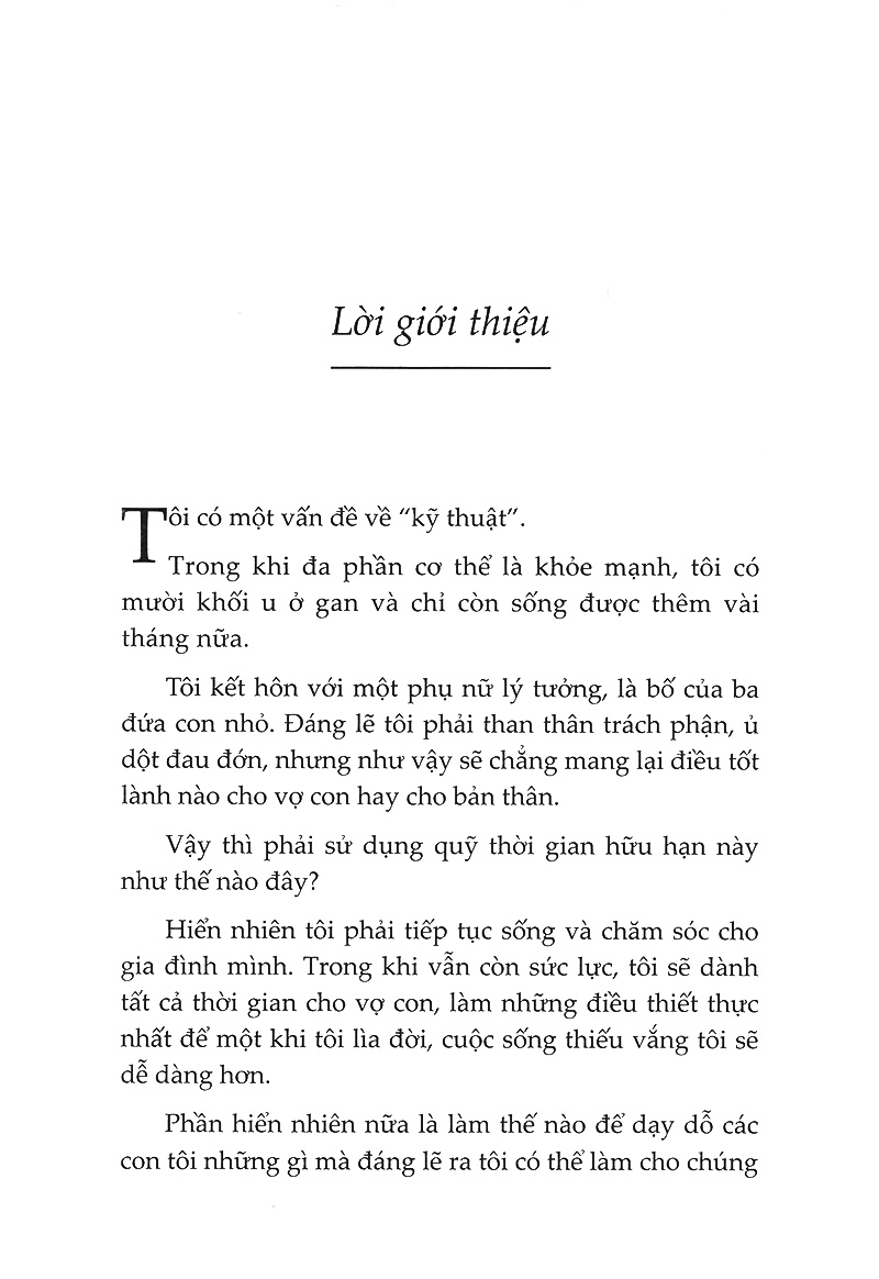 Bài Giảng Cuối Cùng (Randy Pausch, Jeffrey Zaslow)