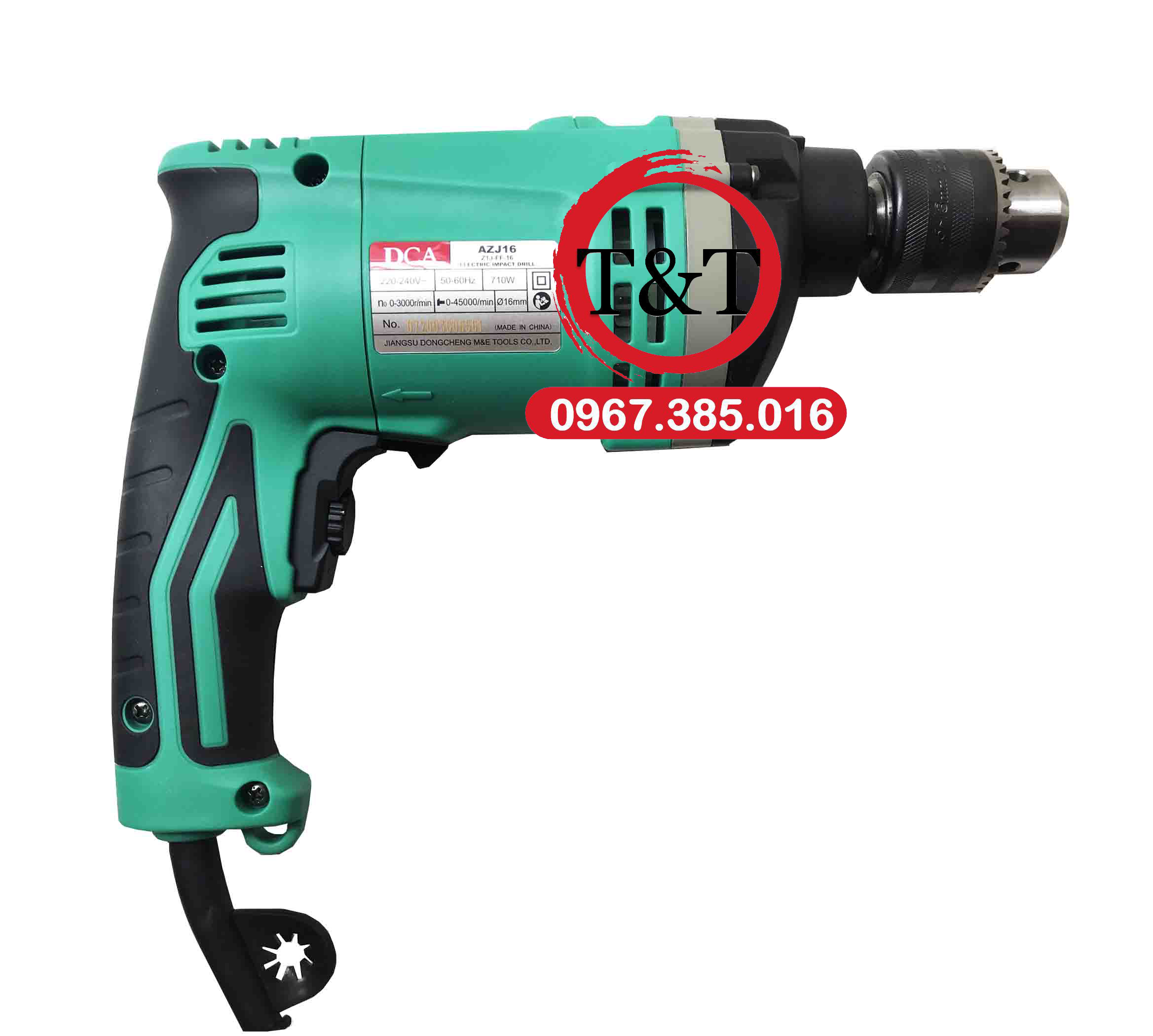 [HCM]Máy khoan đầu 13mm DCA AZJ16 công suất 710w