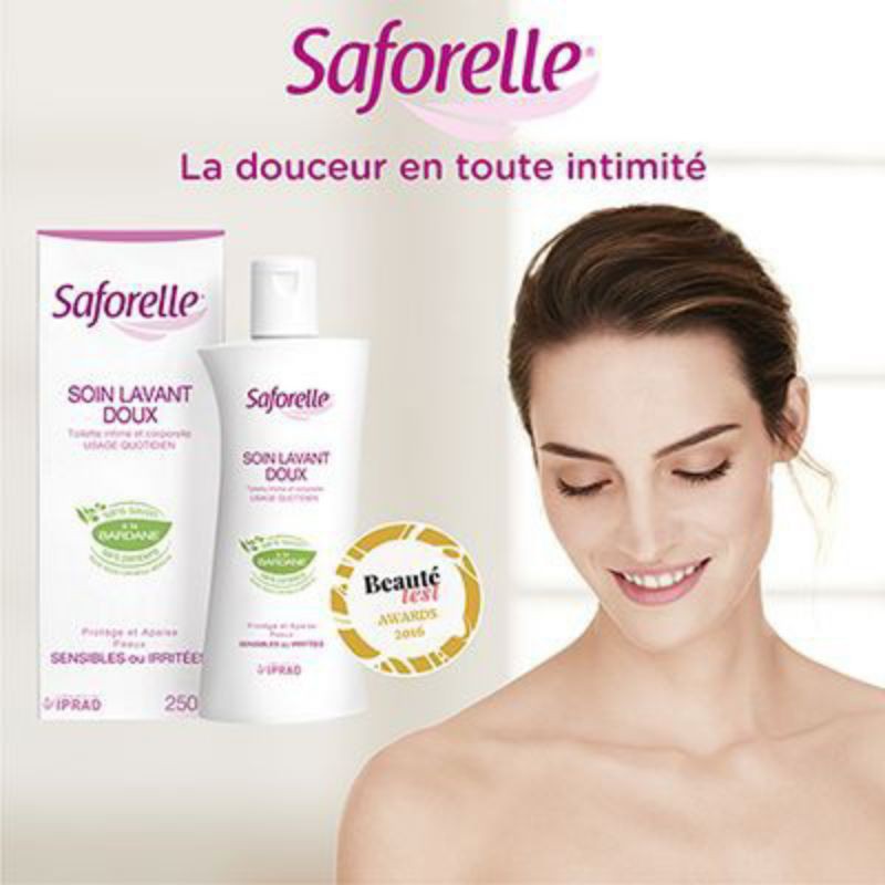 Dung dịch vệ sinh phụ nữ dịu nhẹ SAFORELLE 250ml