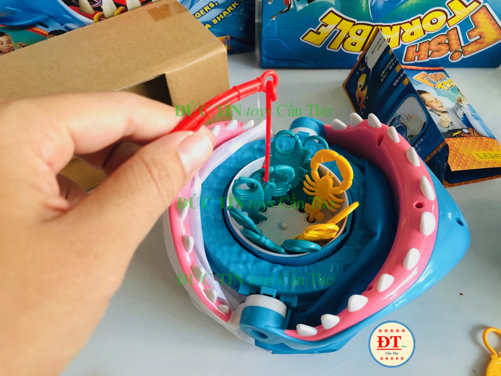 ĐỒ CHƠI BOARGAME CÂU CÁ MẬP FISH TORRIBLE