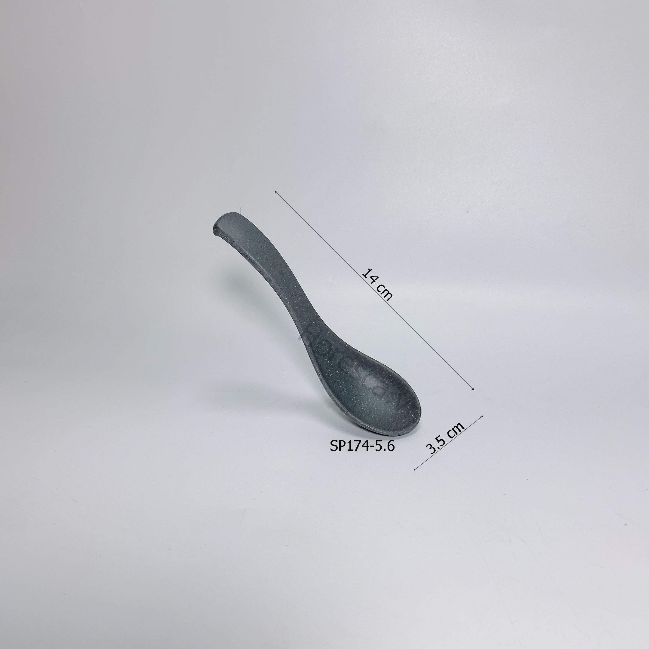 Thìa SUPERWARE Nhựa Phíp 100% melamine Nhám (Đủ màu)