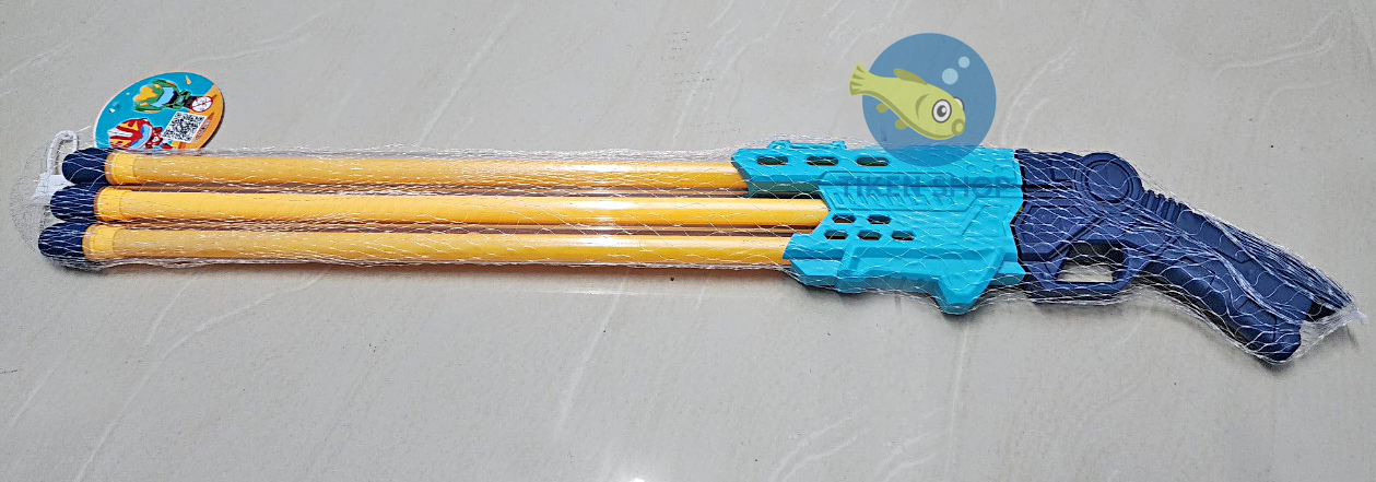 Súng nước thụt 3 nòng dài 64cm