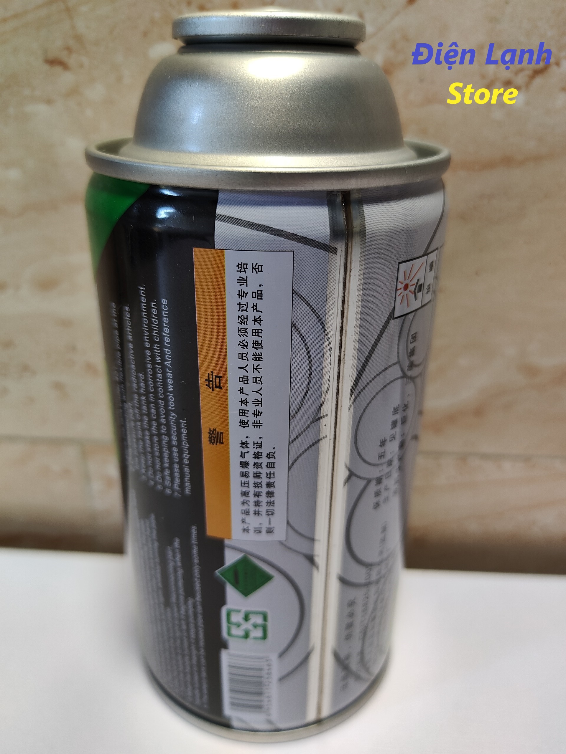 Gas lon 134a thương hiệu RB.