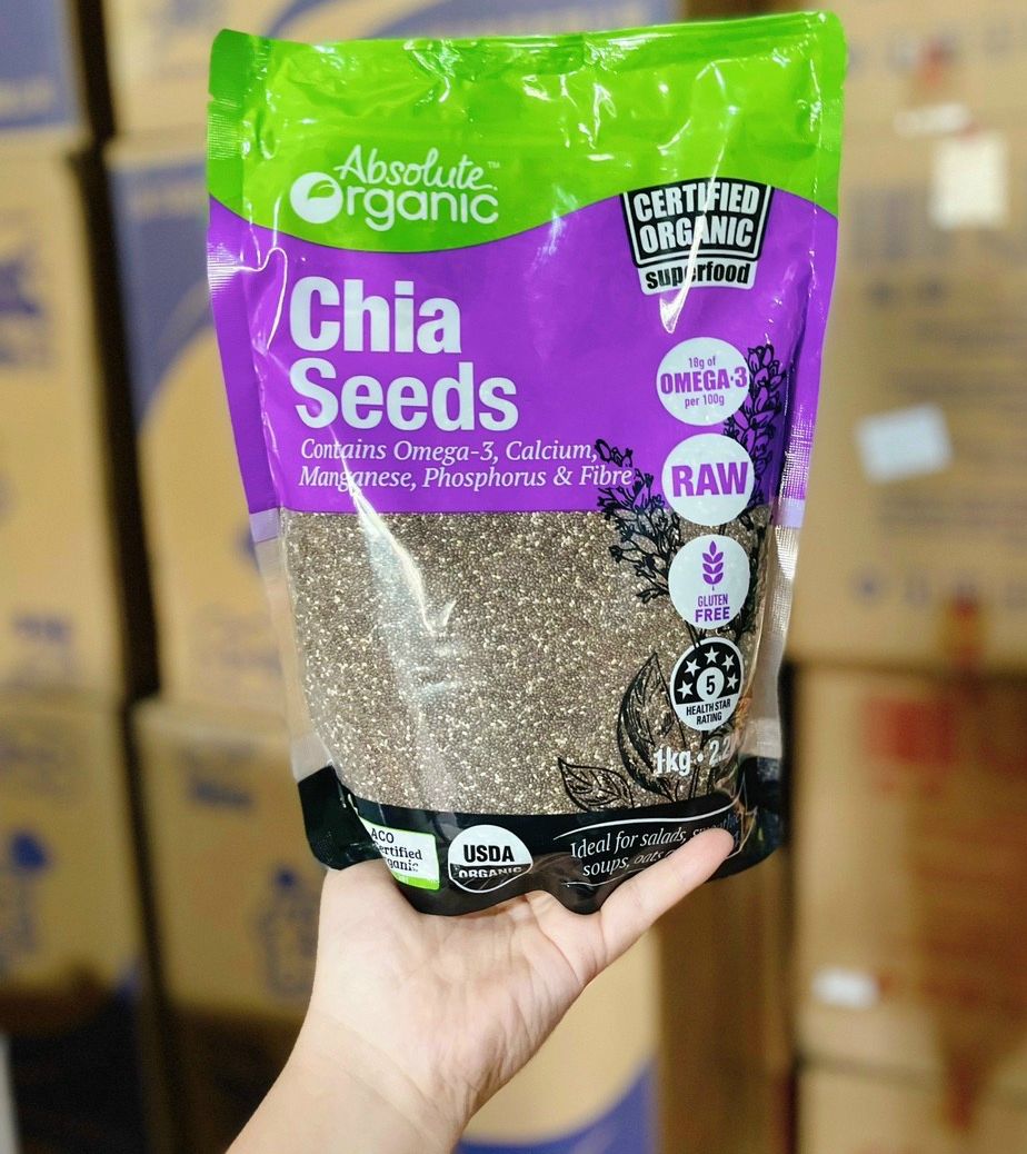 Hạt chia úc 1kg - date luôn mới 2026