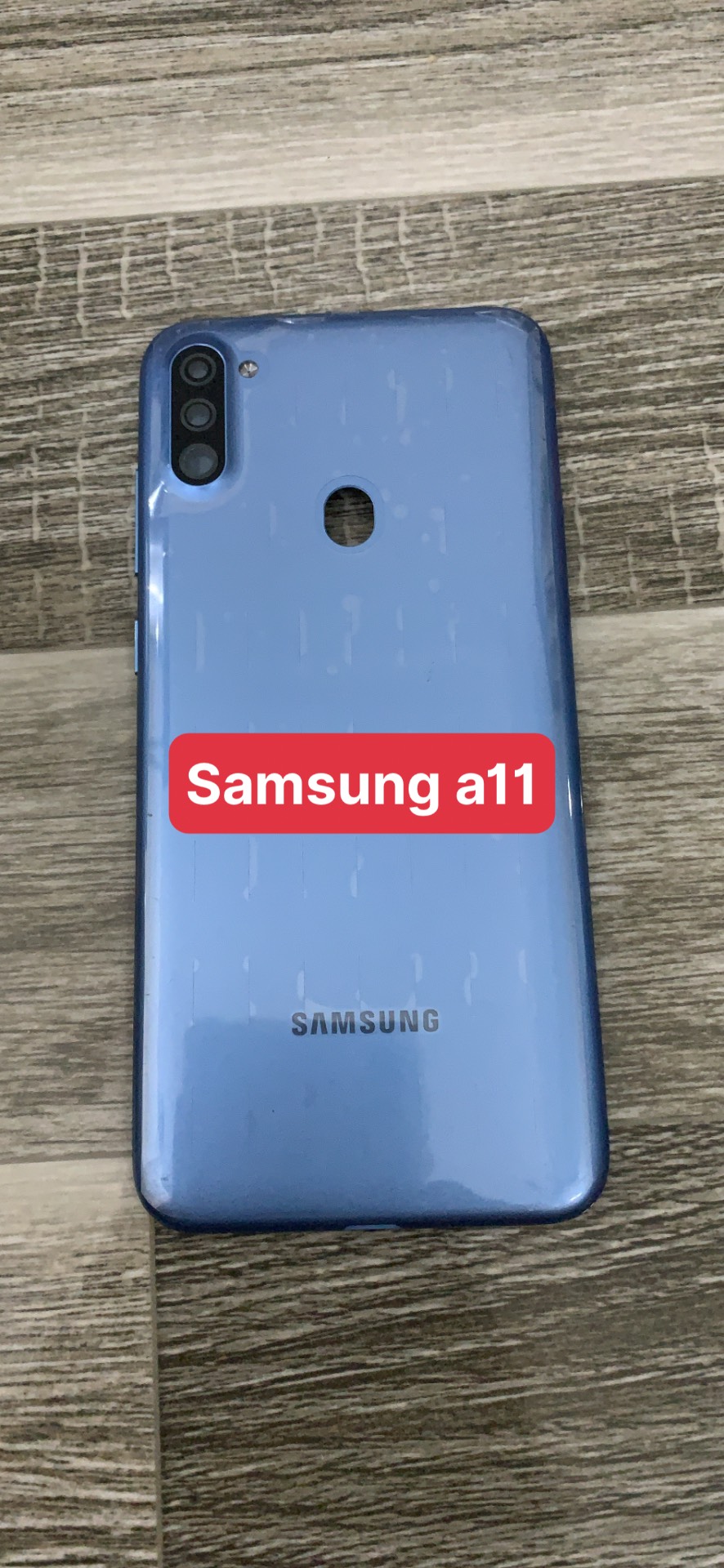 Nắp lưng điện thoại samsung A11 -zin