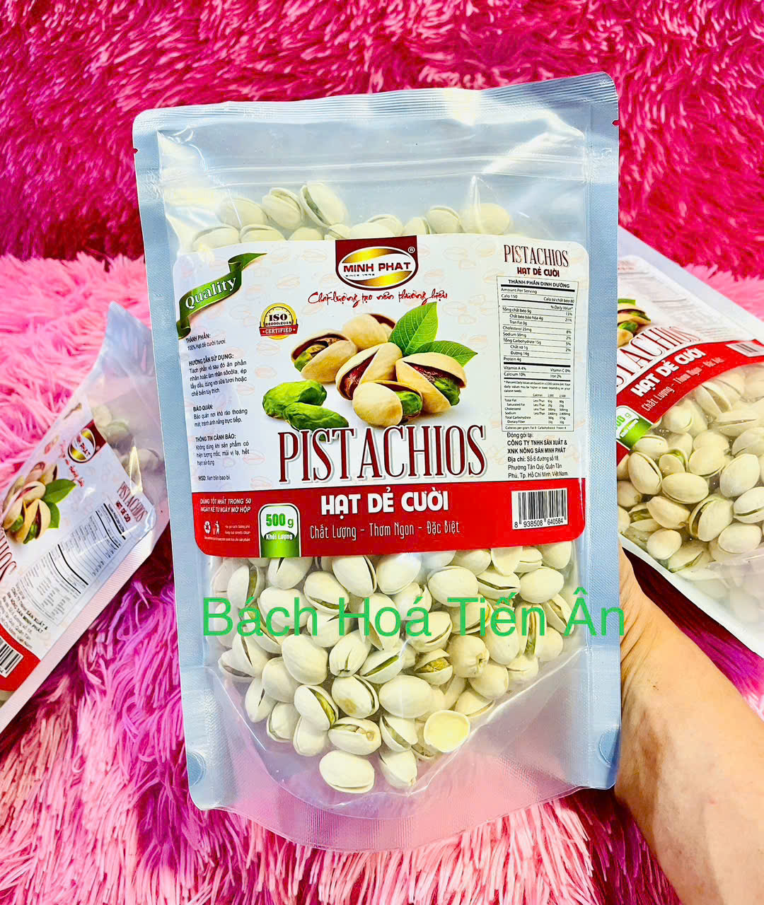 Pistachios Large Nuts Minh Phat 500g Tet an Khang