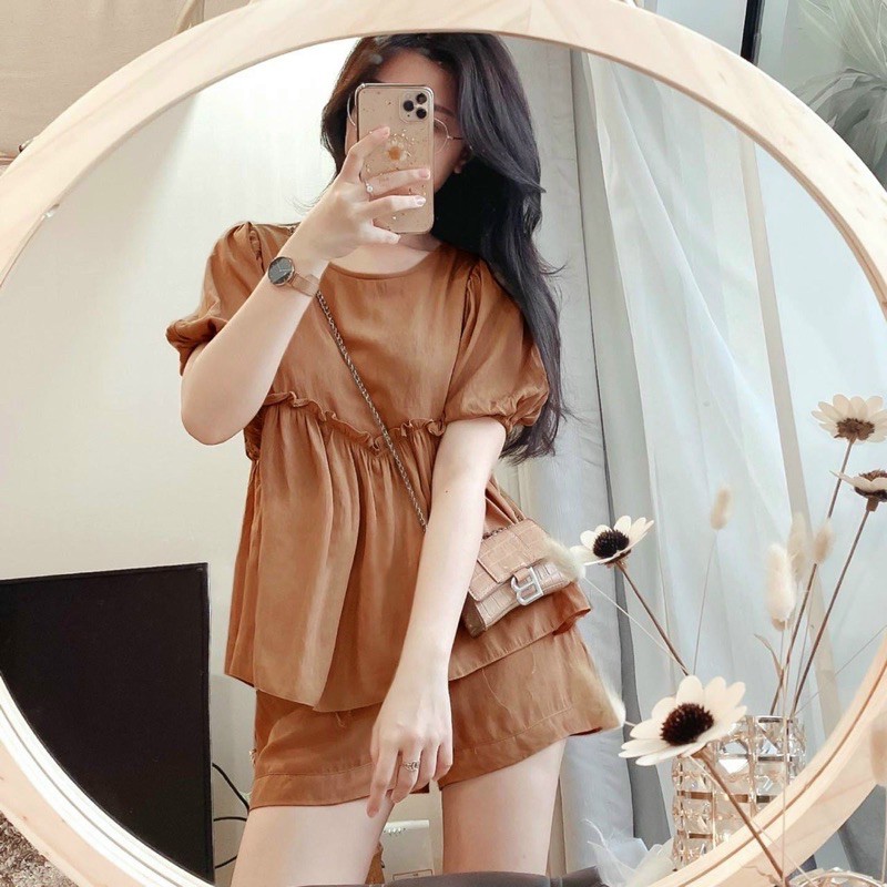 [HCM]Sét Peplum Bèo Ngực Bigsize 60=>90KG