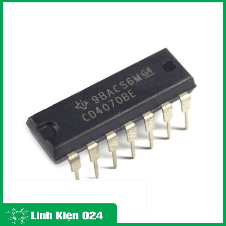 IC CD4070BE DIP14 14 chân cắm