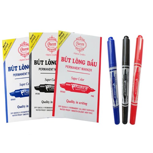 Bút Lông Dầu Queen PM01 Chính Hãng