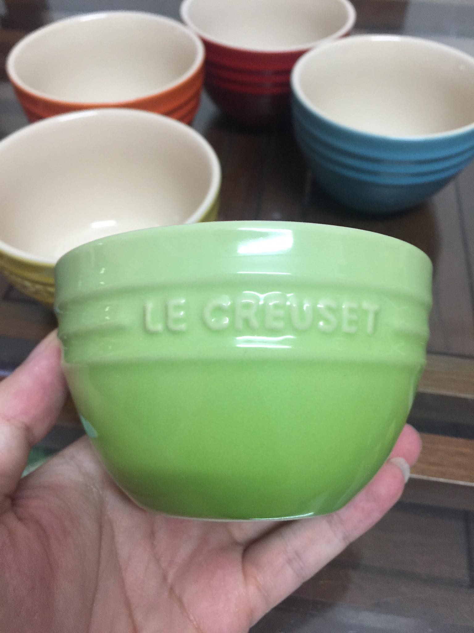 Set 05 bát ăn cầu vồng Le Creuset
