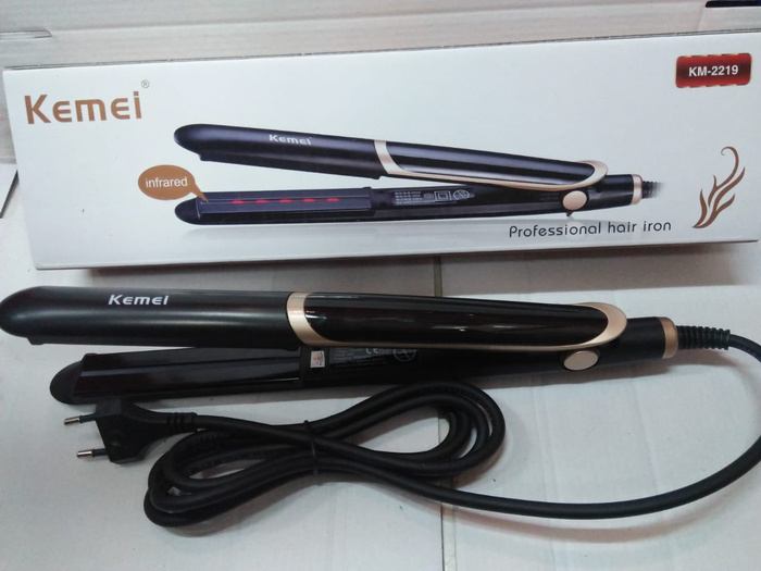 Máy duỗi tóc, uốn tóc đa năng Kemei KM-2219