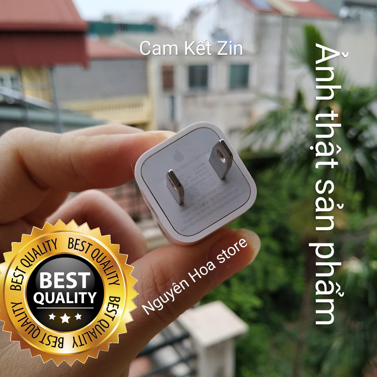 Củ sạc cốc sạc zin Iphone 5 Iphone 6 Iphone 6 Plus Iphone 7 Iphone 7 Plus Iphone 8 Iphone X Iphone XR Iphone XS Iphone XS MAX