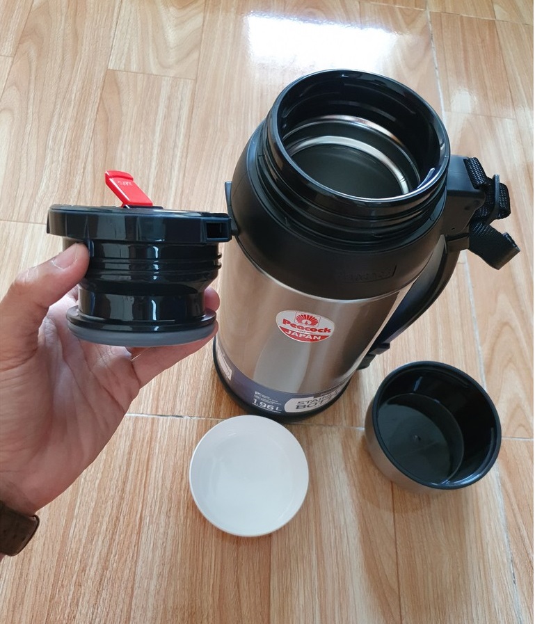 Bình Giữ Nhiệt Nhật 1.96 lít - PEACOCK AXT 2001