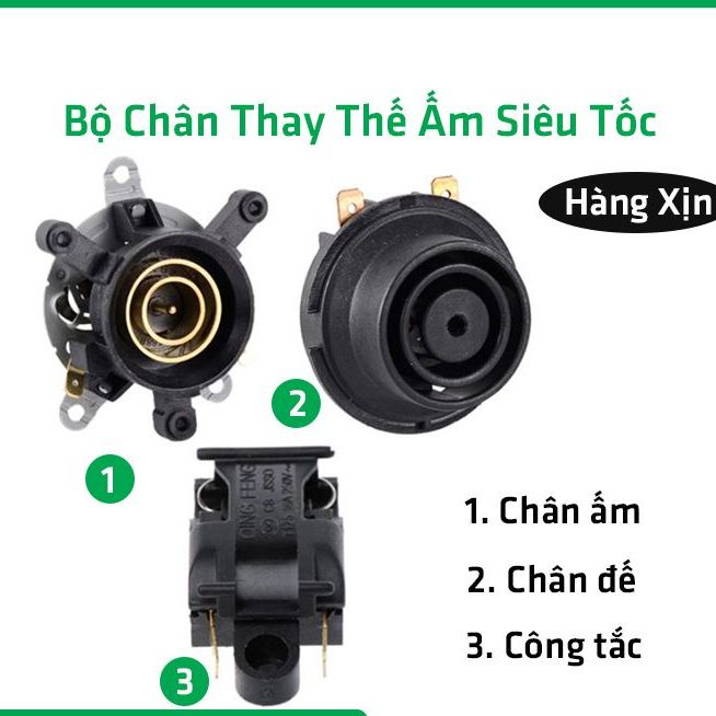 Công tắc ấm siêu tốc loại tốt - Role bình đun nước , Chân Bình đun siêu tốc - đế ấm nước siêu tốc - Điện Máy giá Rẻ Store