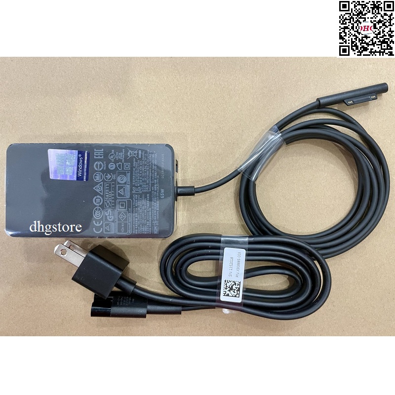 Sạc Máy Tính Bảng Microsoft Tablet Surface Pro 3, Pro 4, Pro 5, Pro 6, Pro 7, Pro 8, Pro 9, 1706 65W