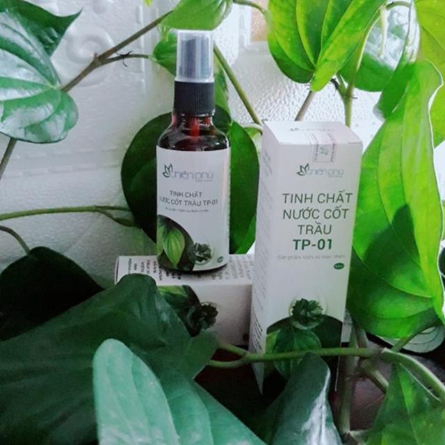 Combo 02 Tinh chất nước cốt trầu Thiên Phú 50ml - nước cất lá trầu