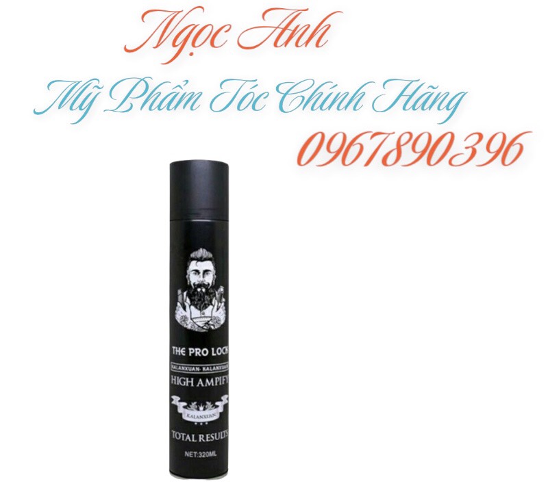 Gôm xịt tóc Baber Pro Lock siêu thơm và cứng