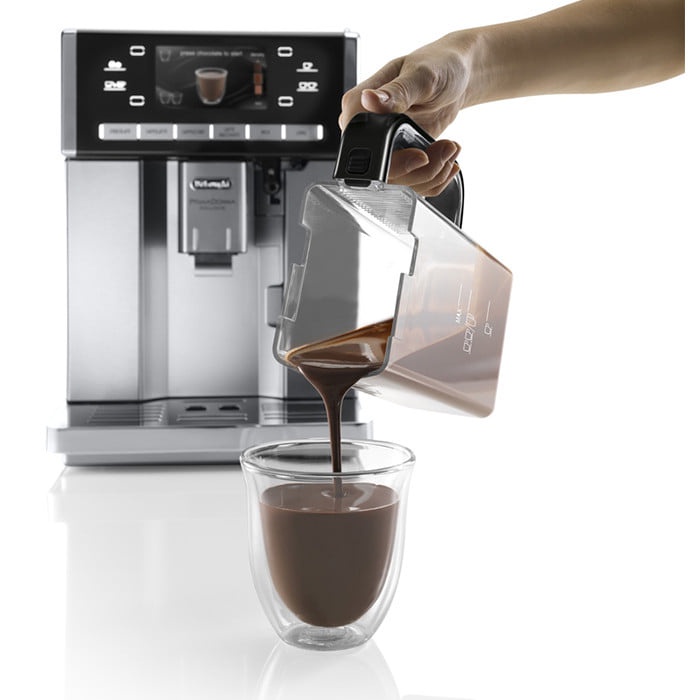 Máy Pha Cà Phê Tự Động Delonghi Primadonna Esam 6900, Delonghi Coffee Maker, Máy Pha Cafe, Cappuccino, Espresso, Made In Italy, Bảo Hành 12 Tháng