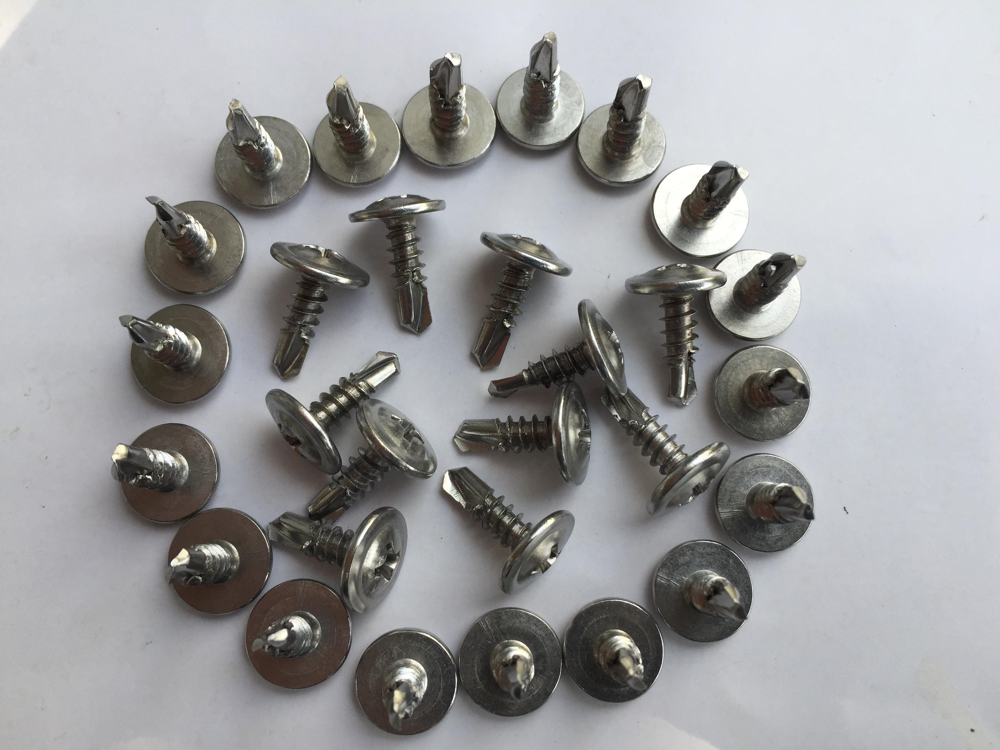 20 chiếc vít inox 304 tự khoan đầu dù phi 4 dài 1cm