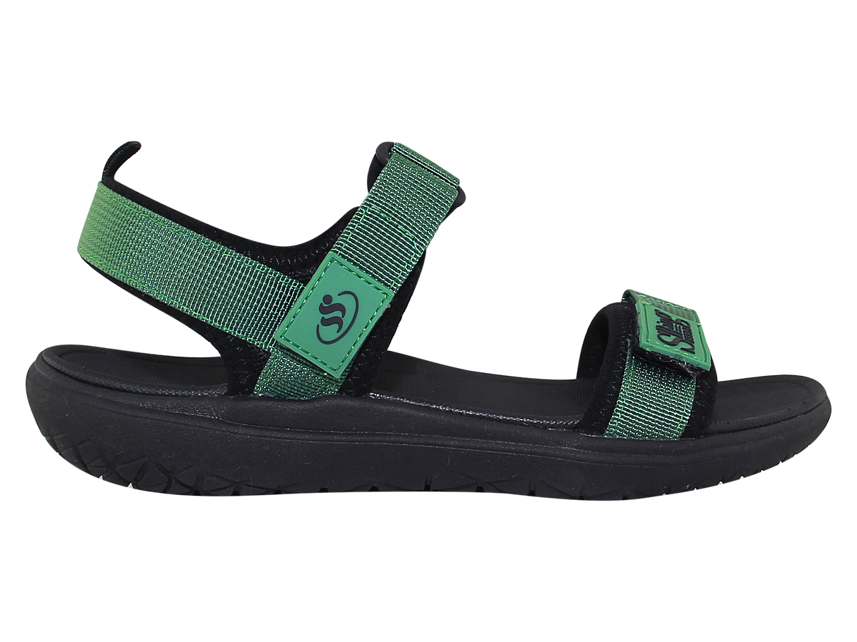 Sandal đế bằng nữ Bita's SYN.275 (Đen + Hồng + Xám + Xanh lá)