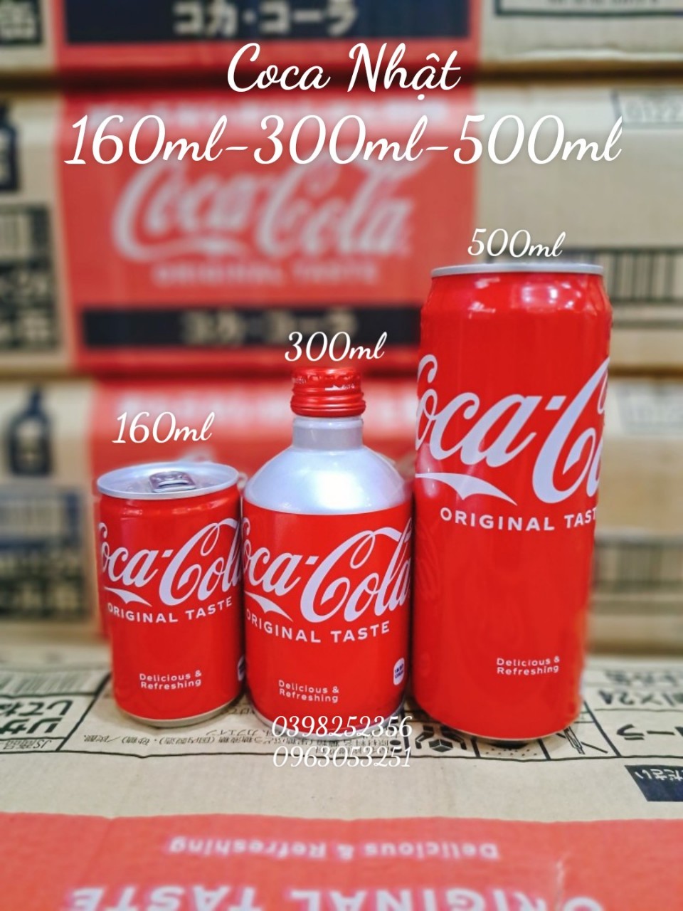 Nước Ngọt Coca Nhật Mini - 160ml (  1 lon)