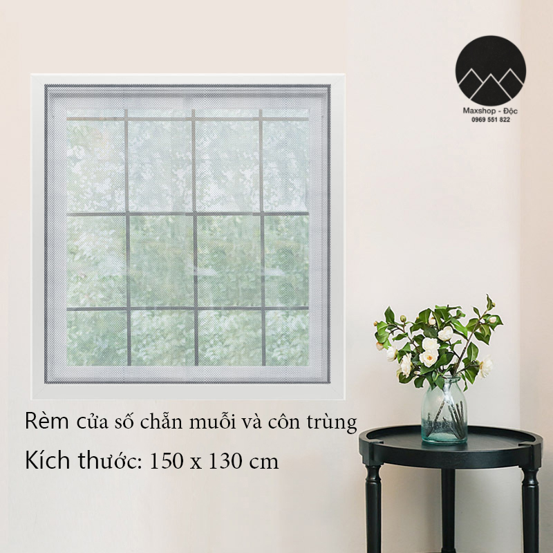 Mành rèm cửa số chống muỗi và côn trùng