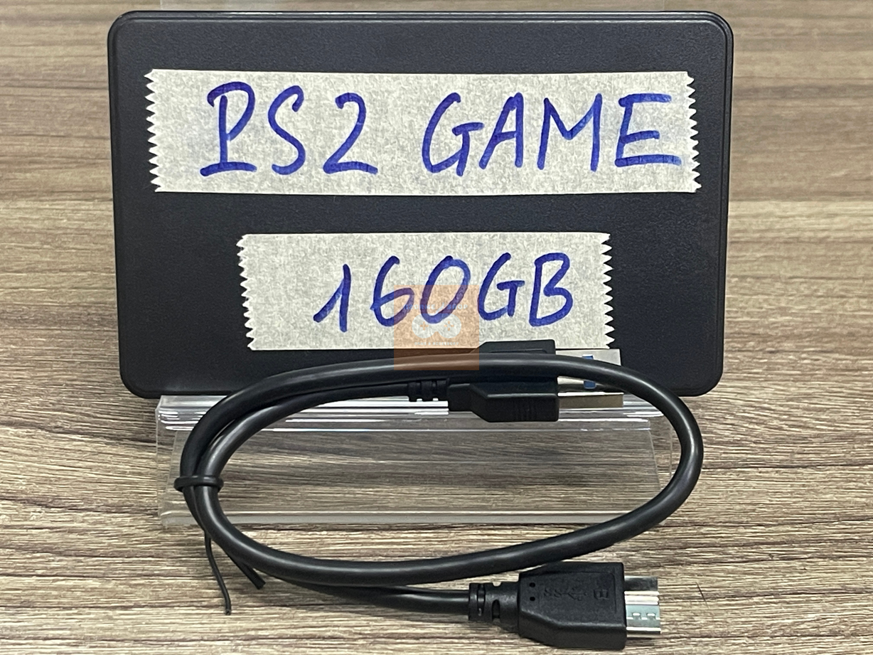 Combo Ổ Cứng Ngoài PS2 + Thẻ Save 16MB Sẵn Game Dành Cho Máy Chơi Game PS2