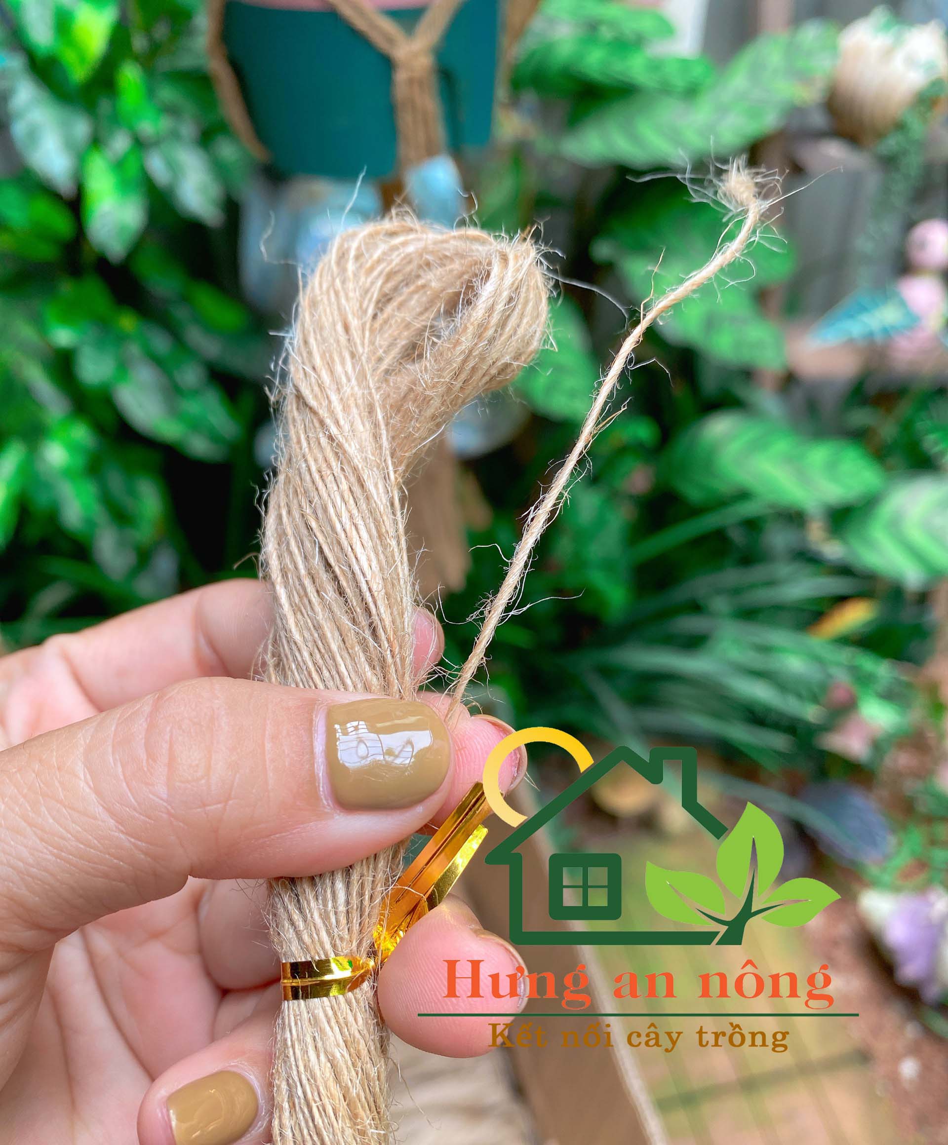 20 mét dây thừng, dây gai trang trí handmade size 0.5mm ( dây mỏng nhưng chắc chắn )