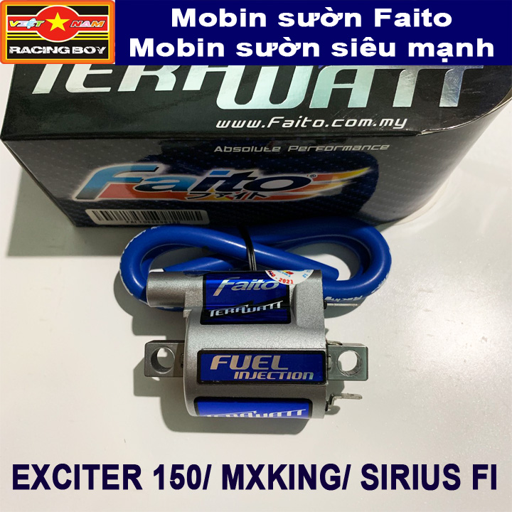 Mobin sườn Faito Mobin sườn độ cho Exciter 150, MxKing, Sirius FI