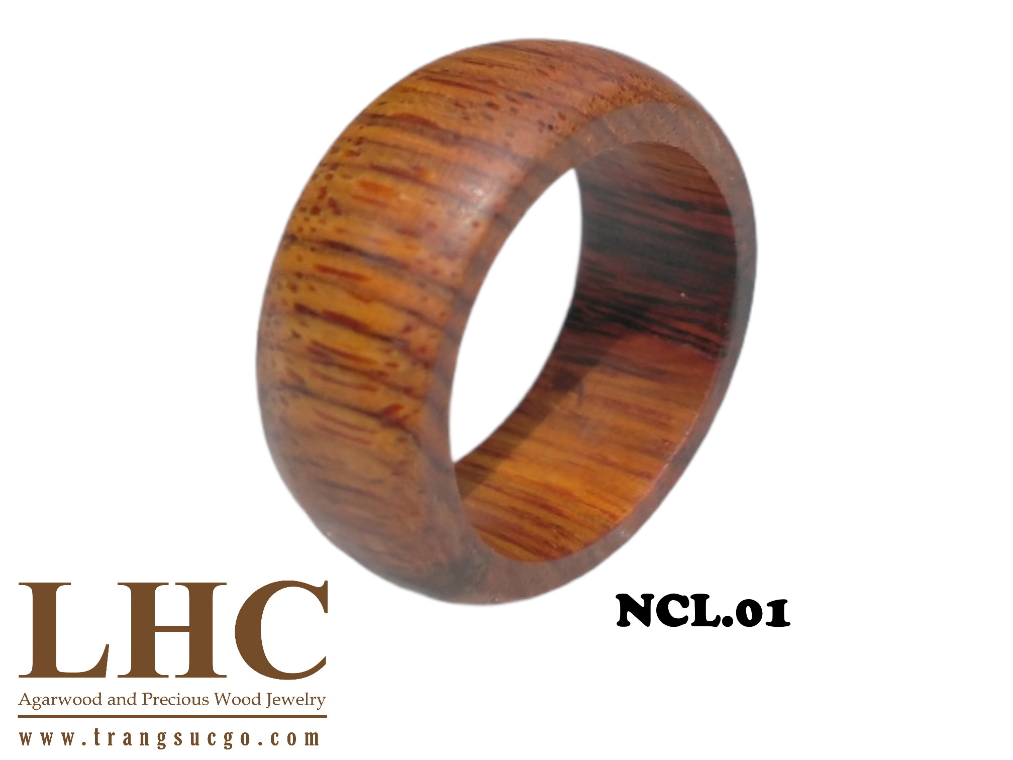 Nhẫn Gỗ Cẩm Lai (NCL.01)