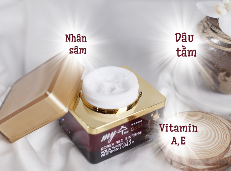 Kem Hồng Sâm Dưỡng Da Ngày & Đêm My Gold (50ml)