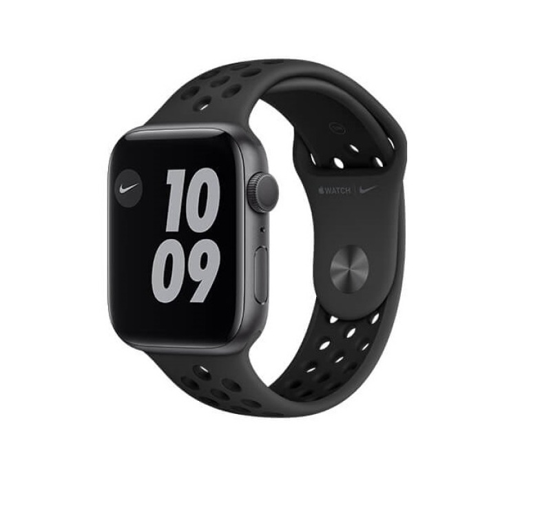 Đồng Hồ Thông Minh Apple Watch Series 6 Nike GPS (Viền Nhôm - Dây Cao su) - Hàng Chính Hãng VN/A
