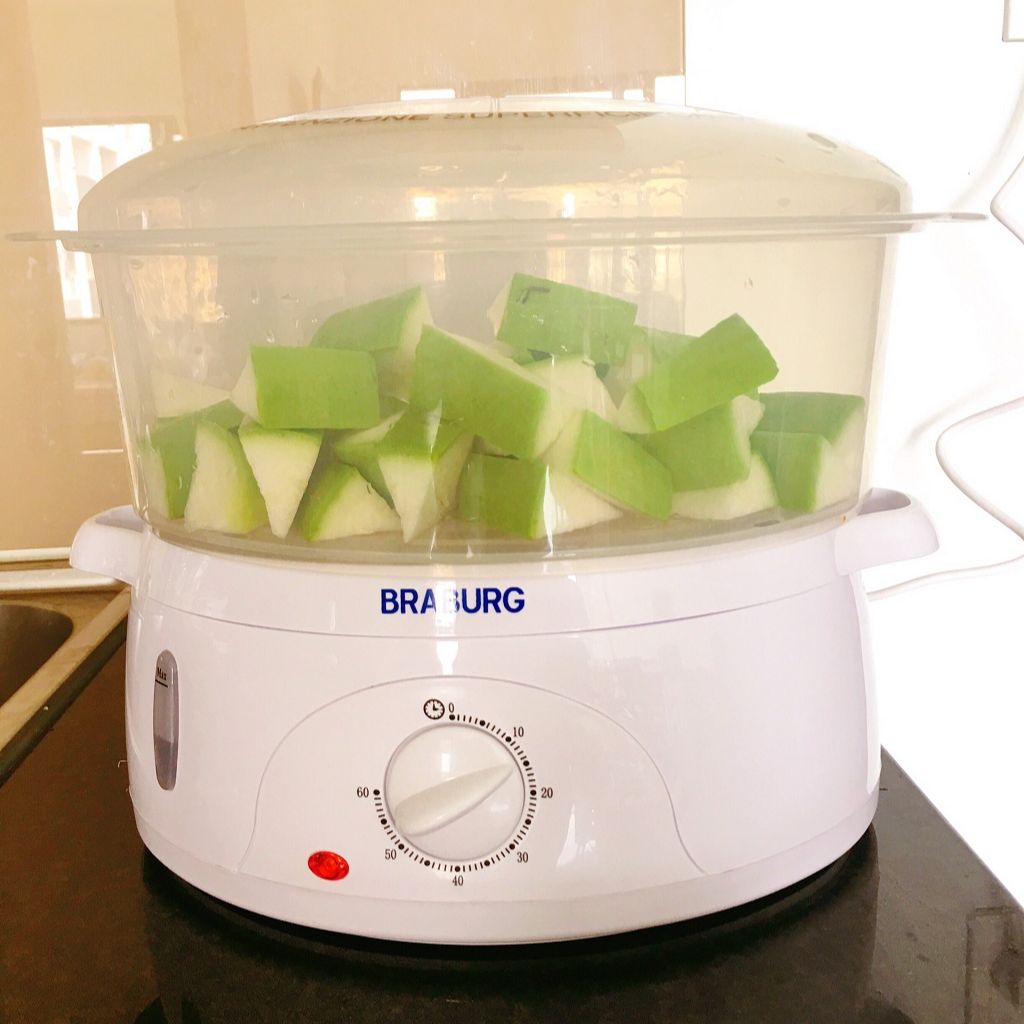 Nồi Hấp Điện 3 Tầng Braburg