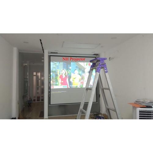 Màn Chiếu điện có remote 170 inch ( 3m05x 3m05 )