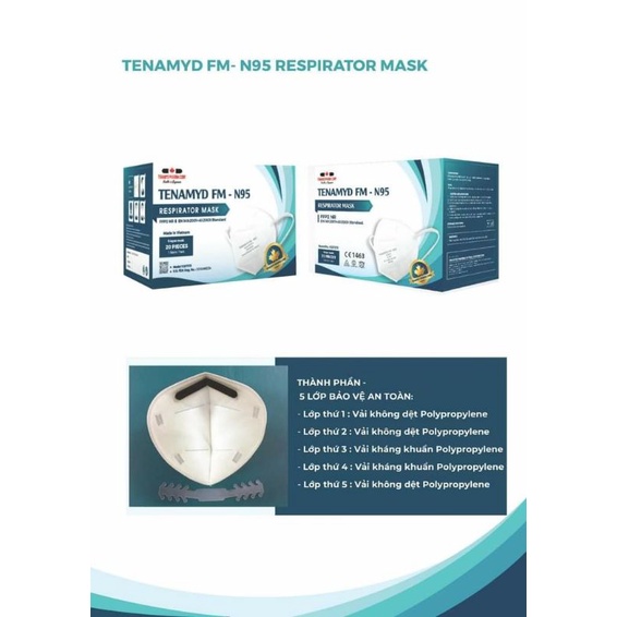 Khẩu Trang N95 Tenamyd