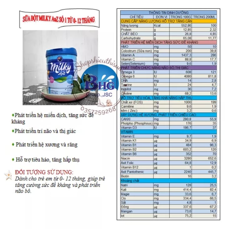 [HCM]SỮA BỘT MILKY SỐ 1 TỪ 0-12 THÁNG 400G - 850G [ Tặngxe đồ chơi  bất kì ]