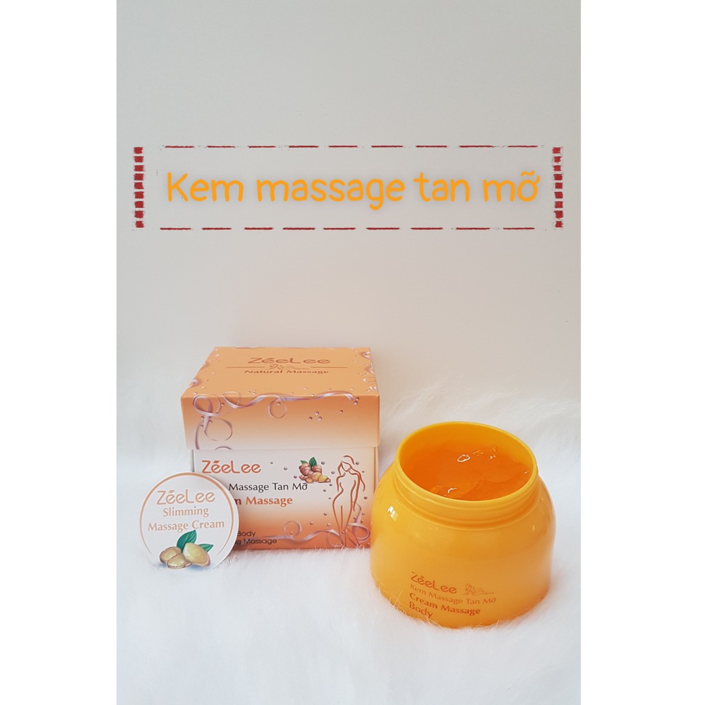 Kem Massage Tan Mỡ ZEELEE 200G - E10