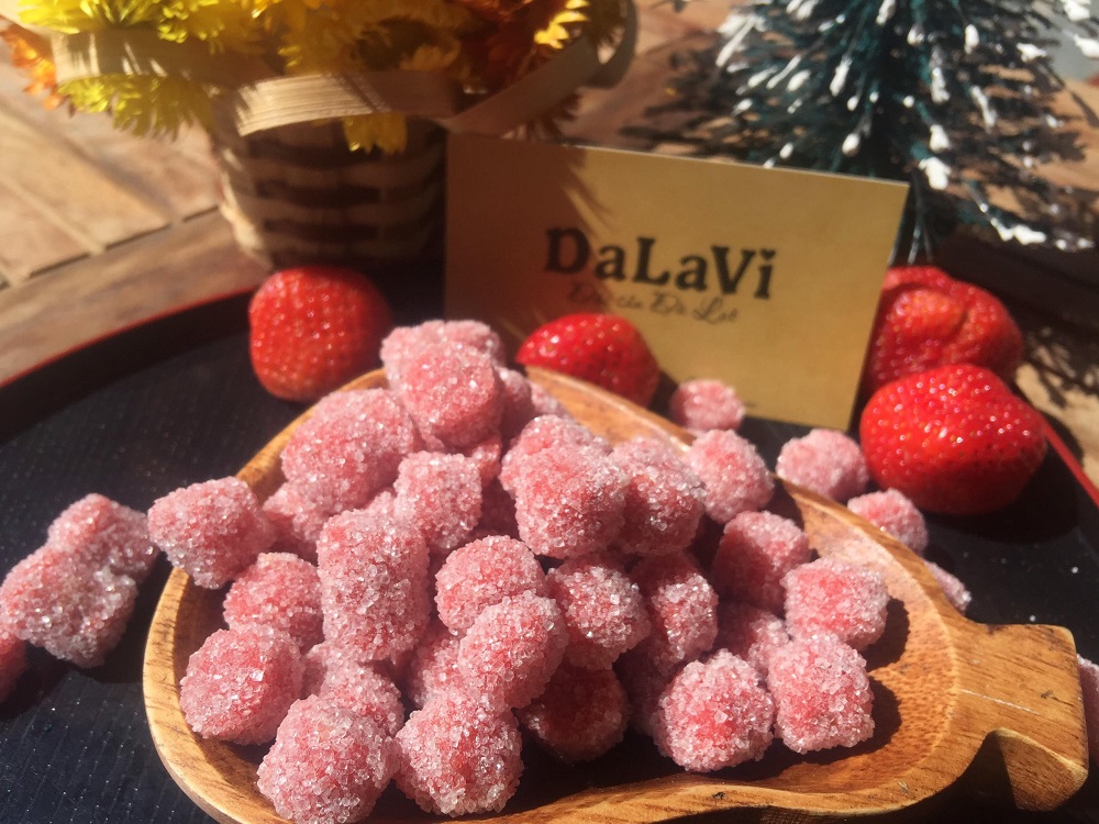 500gr  Ô mai dâu tây Đà Lạt