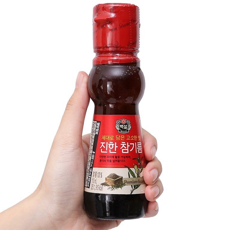 Dầu mè đậm đặc Beksul Hàn Quốc (110ml / 320ml)