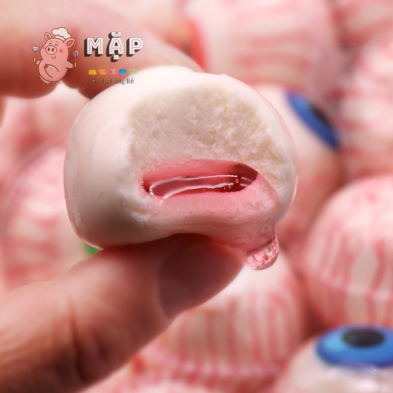Kẹo Dẻo Con Mắt Nhân Mứt Trái Cây Thái Lan Trolli Pop Eyes