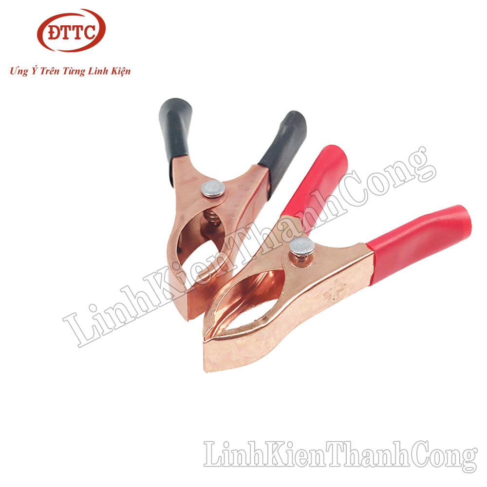 Kẹp Acquy 30A  50A 60A 100A 500A  Đỏ + Đen